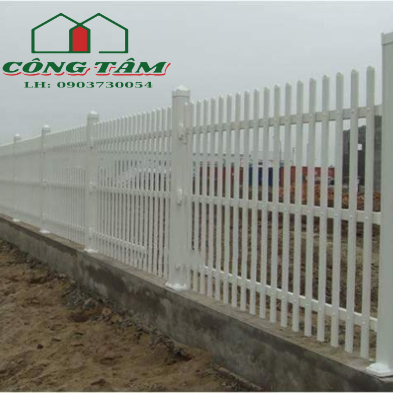 Hàng Rào Sắt Hộp Công Trình