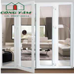 Cửa đi nhôm kính cao cấp