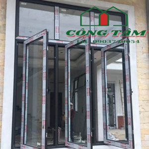 Cửa sổ nhôm kính 8