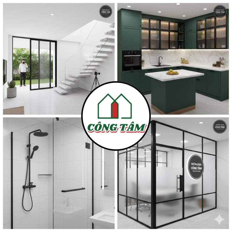 Nội Thất Nhôm Kính Hiện Đại & Sang Trọng