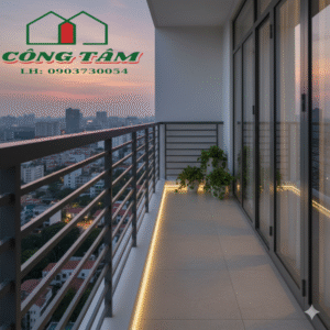 Ban Công Sắt Chống Trộm An Toàn