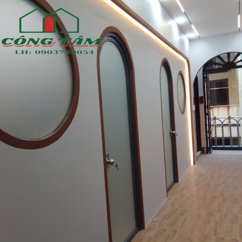 Cửa sắt vòm nghệ thuật